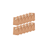Rectangle Kraft Paper Gift Bags CON-WH0088-79-7
