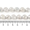 Natural Rainbow Moonstone Beads Strands G-B094-A06-01-5