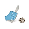 Fist with Knife Enamel Pins JEWB-R050-02P-02-3