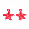 Transparent Acrylic Pendants TACR-T005-16-3