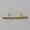 Brass Tube Bails DIY-WH0430-581B-G-1