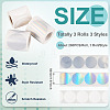 3 Rolls 3 Styles Vinyl Plastic Printable Holographic Stickers OFST-TA0001-10A-4