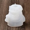 3D Christmas  DIY Candle Holder Silicone Statue Molds DIY-F144-04D-2