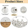 150Pcs Rack Plating Brass Beads KK-LT0001-01-2