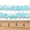 Crackle Glass Beads Strands X-GLAA-U001-6mm-08-4