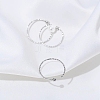 Brass Cuff Ring Settings KK-P337-01P-2