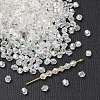 Bicone AB Color Plated Eco-Friendly Transparent Acrylic Beads X-TACR-A003-4mm-22-1
