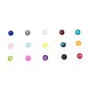 15 Colors Transparent Glass Beads FGLA-JP0001-01-6mm-2