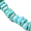 Dyed Natural Freshwater Shell Beads Stretch Bracelets for Men Women BJEW-JB12477-02-3