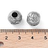 304 Stainless Steel Rhinestone European Beads STAS-A092-10G-P-3