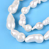 Natural Baroque Keshi Pearl Beads Strands PEAR-S020-F14-03-4