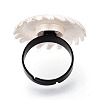 Adjustable Alloy & Iron Bezel Cup Ring Base with Rotatable Tray MAK-T012-11S-3