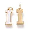 Brass Enamel Pendants KK-R139-04I-2