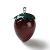 Alloy Resin Big Pendants LS-RESI-S022-01A-2