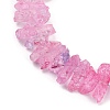 Natural Crackle Quartz Beads Strands G-R012-B06-04-3