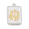 Two Tone 304 Stainless Steel Pendants STAS-D391-05GP-02-1