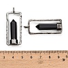 Natural Obsidian Pendants GG-CBACC2B-06AS-01-3