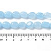 Natural White Jade Beads Strands G-E614-B01-01-4