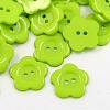 Acrylic Sewing Buttons for Costume Design BUTT-E074-D-M-2