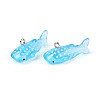 Sea Animal Theme Transparent Resin Pendants LS-RESI-D071-04A-1