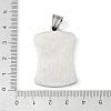 304 Stainless Steel Pendants STAS-O008-01A-3