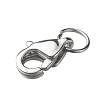 Tarnish Resistant 304 Stainless Steel Lobster Claw STAS-G213-01P-02-2