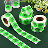 500Pcs Paper Adhesive Label Stickers STIC-WH20010-25C-5
