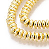 Electroplate Non-magnetic Synthetic Hematite Bead Strands G-Q465-11G-3