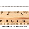 4Pcs 304 Stainless Steel Cable Chain Necklace Making STAS-FS0001-81P-5