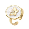 304 Stainless Steel Cuff Open Rings for Women RJEW-F207-01A-G-2
