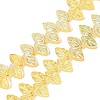 Electroplate Transparent Glass Beads Strands EGLA-N056-03A-04-1