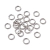 Non-Tarnish 304 Stainless Steel Open Jump Rings X-STAS-C040-01J-P-1