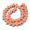 Handmade Polymer Clay Bead Strands CLAY-N011-47-2