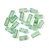 Picasso Transparent Glass Bugle Beads SEED-N010-02H-1