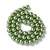 Eco-Friendly Grade A Glass Pearl Beads HY-J002-8mm-HX071-2