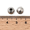Tarnish Resistant Stainless Steel Beads X-STAS-R032-8mm-2