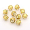 Faceted Large Hole Rondelle Resin European Beads RPDL-L003-134-2