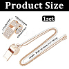 Alloy Crystal Rhinestone Whistle Pendant Necklaces NJEW-WH20001-24G-01-2
