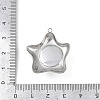 304 Stainless Steel Pendants STAS-B092-13P-3