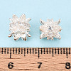 925 Sterling Silver Spacer Beads STER-T008-28S-4