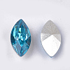 Pointed Back Resin Rhinestone Cabochons CRES-S381-5x10mm-B03-2