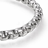 304 Stainless Steel Box Chain Bracelets BJEW-I288-01P-3