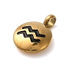 304 Stainless Steel Black Enamel Charms LS-STAS-R009-02G-10-2