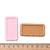 Opaque Resin Cabochon Settings RESI-G118-02B-3