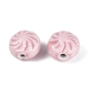 Windmill Spiral Pattern Vintage Handmade Porcelain Beads PORC-N013-19-01-2