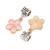 Alloy Enamel European Dangle Charms PALLOY-YW011-02-2
