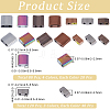 200pcs 6 Style Glass Seed Beads SEED-CN0001-40-2