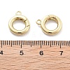Rack Plating Brass Spring Gate Rings KK-H449-58G-01-NR-3