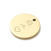 304 Stainless Steel Charms SA-CBA2714-04E-G-2