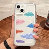 Colorful Clouds TPU Plastic Mobile Phone Cover PW-WGA90A0-19-2